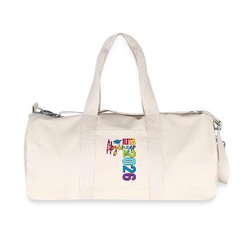 Diplômés en garderie 2026 - Sac de sport en toile recyclée Stanley/Stella - blanc naturel - Devant