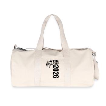 Kita Abgänger 2026 - Recycelte Canvas-Sporttasche von Stanley/Stella - Naturweiß - Vorne