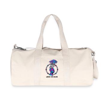 Câblé pour Sound Cyber Head - Sac de sport en toile recyclée Stanley/Stella - blanc naturel - Devant