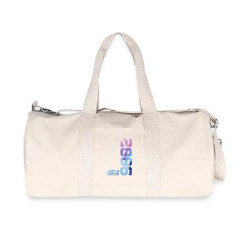 20th Birthday 2006 Gift - Recycled Canvas Sports Bag by Stanley/Stella - natural - Front