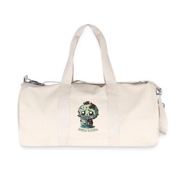 Coffee Monster - Caffeine Zombie - Morning Grouch - Recycled Canvas Sports Bag by Stanley/Stella - natural - Front