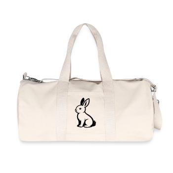 Hare - Recycled Canvas Sports Bag by Stanley/Stella - natural - Front