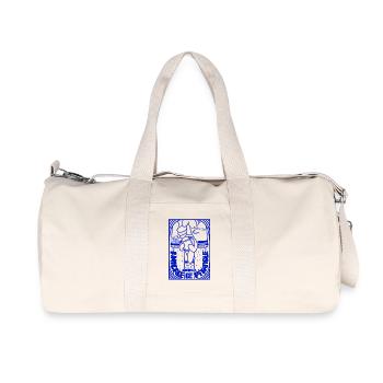 Amicale de pétanque Marseille rétro - Sac de sport en toile recyclée Stanley/Stella - blanc naturel - Devant