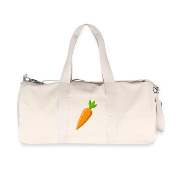 carrot - Recycled Canvas Sports Bag by Stanley/Stella - natural - Front