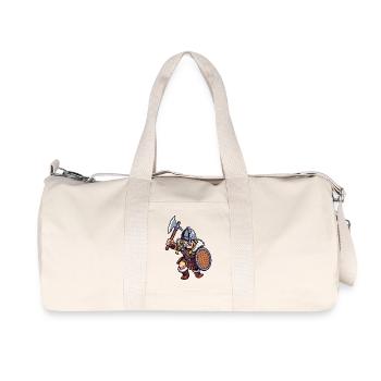 Fighting Germanic - Recycled Canvas Sports Bag by Stanley/Stella - natural - Front