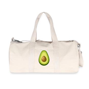 avocado - Recycled Canvas Sports Bag by Stanley/Stella - natural - Front