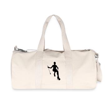 girl1 - Recycelte Canvas-Sporttasche von Stanley/Stella - Naturweiß - Vorne