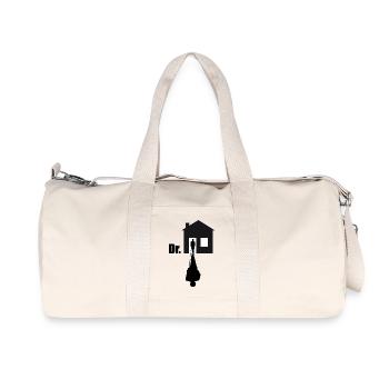 dr_house_ii - Recycelte Canvas-Sporttasche von Stanley/Stella - Naturweiß - Vorne