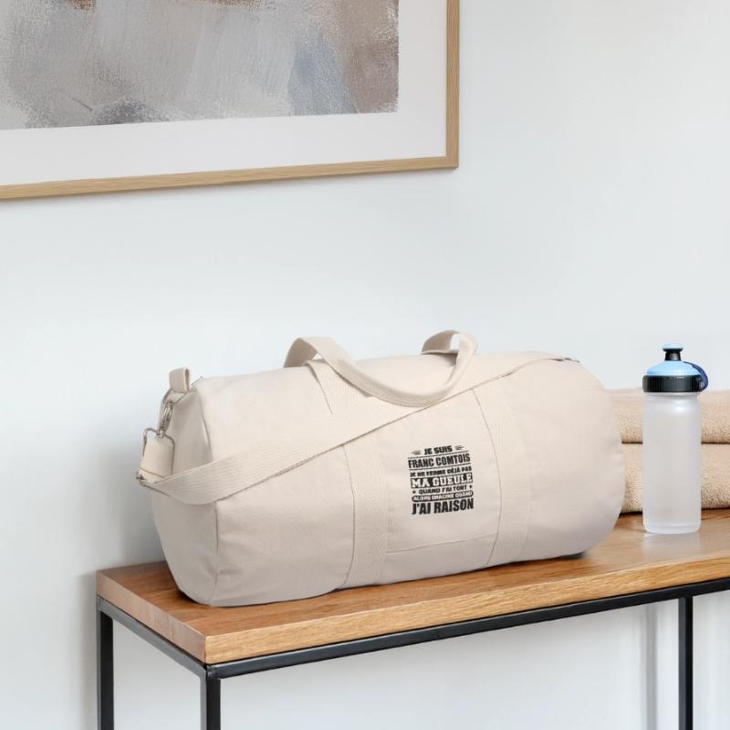 Franc comtois je ferme pas ma gueule franche comté Sac de sport en toile recyclée Stanley/Stella