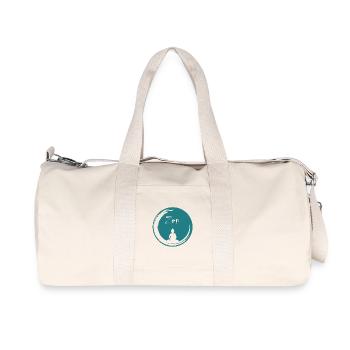 Bulle zen - Sac de sport en toile recyclée Stanley/Stella - blanc naturel - Devant
