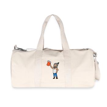 Birthday Boy - Recycled Canvas Sports Bag by Stanley/Stella - natural - Front