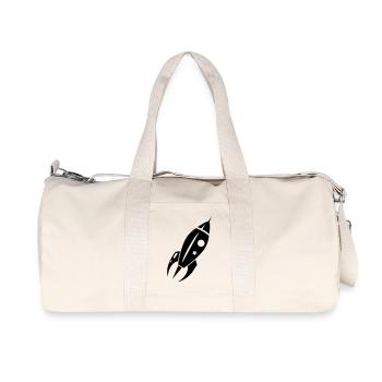 A rocket when departing - Recycled Canvas Sports Bag by Stanley/Stella - natural - Front