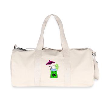 caipirinha - Recycelte Canvas-Sporttasche von Stanley/Stella - Naturweiß - Vorne