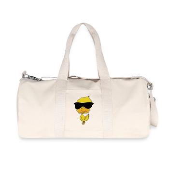 Cool Duck - Recycelte Canvas-Sporttasche von Stanley/Stella - Naturweiß - Vorne