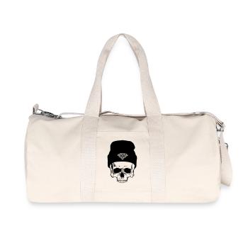 Hipster - Recycelte Canvas-Sporttasche von Stanley/Stella - Naturweiß - Vorne