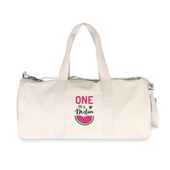 One in a Melon - Recycled Canvas Sports Bag by Stanley/Stella - natural - Front