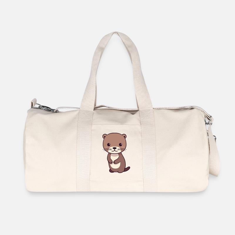 Otter - Recycelte Canvas-Sporttasche von Stanley/Stella - Naturweiß