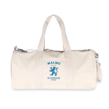 MALMÖ Sverige Sweden - Recycled Canvas Sports Bag by Stanley/Stella - natural - Front