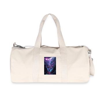 Une ville dans la vallée cyberpunk - Sac de sport en toile recyclée Stanley/Stella - blanc naturel - Devant