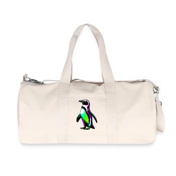 Pingouin - Sac de sport en toile recyclée Stanley/Stella - blanc naturel - Devant