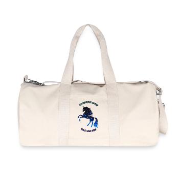 Cosmic Unicorn - Recycled Canvas Sports Bag by Stanley/Stella - natural - Front