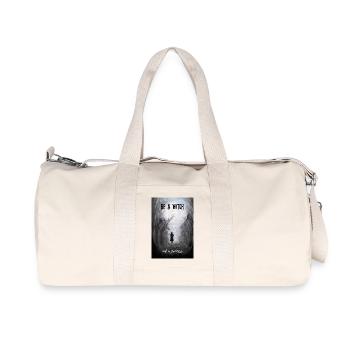 Mystical Witch Forest Illustration Be Witch - Recycled Canvas Sports Bag by Stanley/Stella - natural - Front