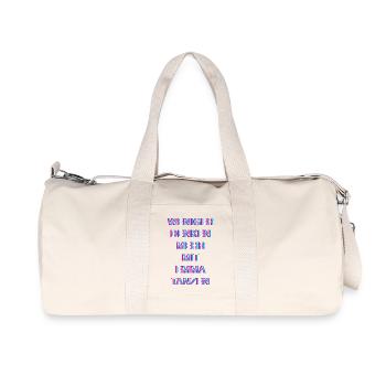 Hardtekk Tekk - Recycelte Canvas-Sporttasche von Stanley/Stella - Naturweiß - Vorne
