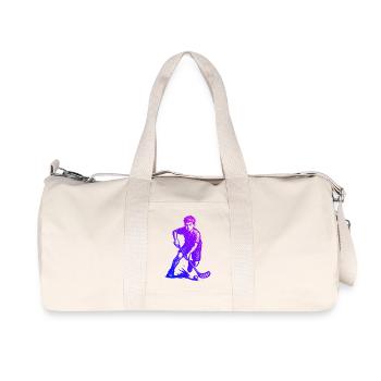 Floorball Stil für jeden Anlass - Recycelte Canvas-Sporttasche von Stanley/Stella - Naturweiß - Vorne