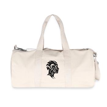 Elgante Lines Art - Recycled Canvas Sports Bag by Stanley/Stella - natural - Front
