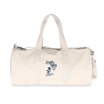 Artistic cycling, artistic cycling, indoor cycling - Recycled Canvas Sports Bag by Stanley/Stella - natural - Front