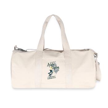 Kunstrad, Kunstradfahren, Hallenradsport - Recycelte Canvas-Sporttasche von Stanley/Stella - Naturweiß - Vorne