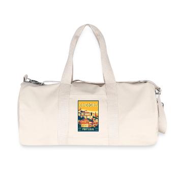 Discover Timeless Coimbra in Portugal - Recycled Canvas Sports Bag by Stanley/Stella - natural - Front