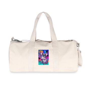 Koala - Recycled Canvas Sports Bag by Stanley/Stella - natural - Front