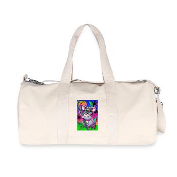 Koala - Recycelte Canvas-Sporttasche von Stanley/Stella - Naturweiß - Vorne
