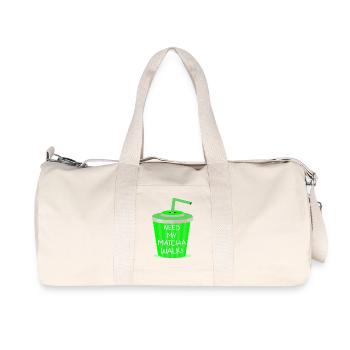 Matcha Walk - Recycled Canvas Sports Bag by Stanley/Stella - natural - Front