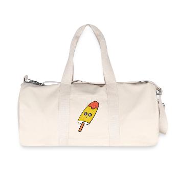 Kawaii  Eis Eiskrem Kinder lustig - Recycled Canvas Sports Bag by Stanley/Stella - natural - Front
