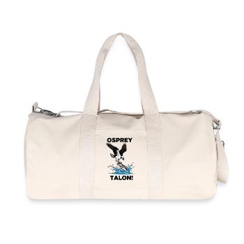 Osprey Sea Heel Black Osprey - Recycled Canvas Sports Bag by Stanley/Stella - natural - Front