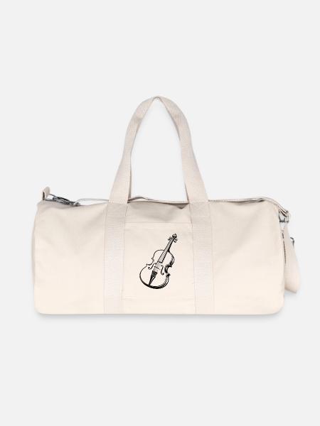 Cello - Recycelte Canvas-Sporttasche von Stanley/Stella - Naturweiß