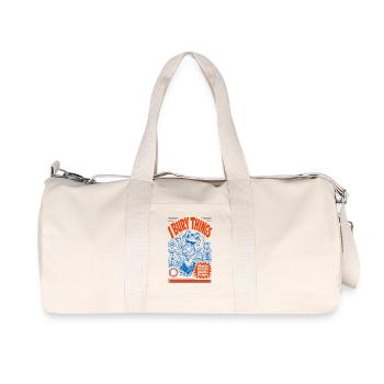 Jardinage urbain Choses sales Peut-être des plantes - Sac de sport en toile recyclée Stanley/Stella - blanc naturel - Devant