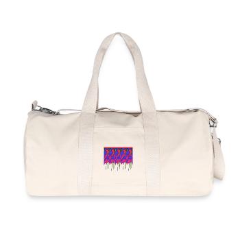 Summer 2 - Recycelte Canvas-Sporttasche von Stanley/Stella - Naturweiß - Vorne