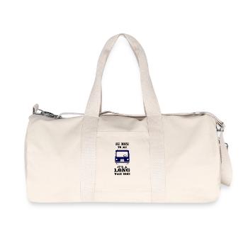 Busfahrer - Recycelte Canvas-Sporttasche von Stanley/Stella - Naturweiß - Vorne