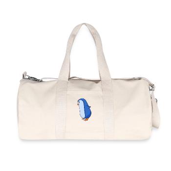 Pingouin - Sac de sport en toile recyclée Stanley/Stella - blanc naturel - Devant