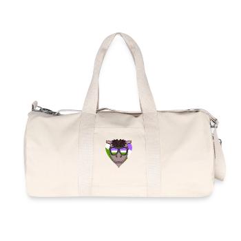 Genderqueer Horse Heart - Recycled Canvas Sports Bag by Stanley/Stella - natural - Front