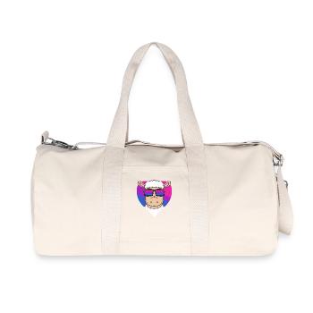 Bisexual Sheep Gift - Recycled Canvas Sports Bag by Stanley/Stella - natural - Front