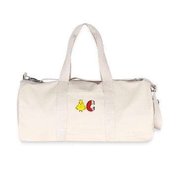 Chick Magnet - Recycled Canvas Sports Bag by Stanley/Stella - natural - Front