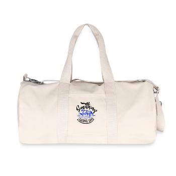Il se passe quelque chose de louche - Sac de sport en toile recyclée Stanley/Stella - blanc naturel - Devant