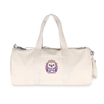 Igel - Recycelte Canvas-Sporttasche von Stanley/Stella - Naturweiß - Vorne
