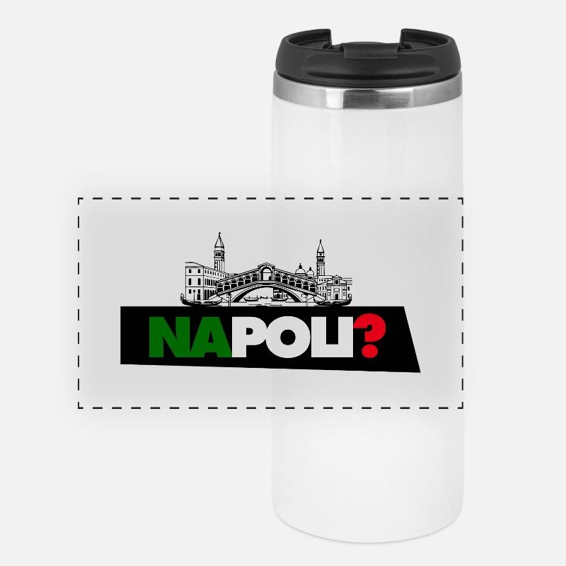 Naples? - Panoramic Thermal Cup - white
