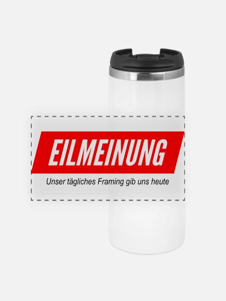 Eilmeinung - Panorama Thermobecher - Weiß