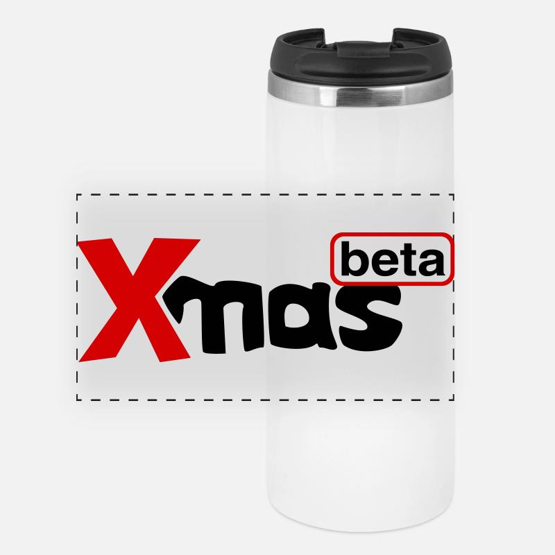 Xmas beta - Panoramic Thermal Cup - white